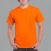imageGildan Unisex Adult Heavy Cotton TShirt Style G5000 MultipackSafety Orange 2pack
