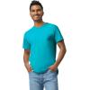 imageGildan Unisex Adult Heavy Cotton TShirt Style G5000 MultipackTropical Blue 3pack