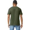 imageGildan Unisex Adult Softstyle Cotton TShirt Style G64000 MultipackMilitary Green 2pack
