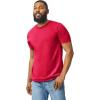 imageGildan Unisex Adult Softstyle Cotton TShirt Style G64000 MultipackRed 2pack