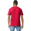 imageGildan Unisex Adult Softstyle Cotton TShirt Style G64000 MultipackRed 2pack