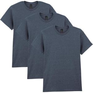 imageGildan Unisex Adult Heavy Cotton TShirt Style G5000 MultipackDark Heather 3pack