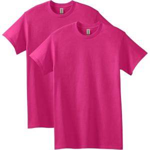 imageGildan Unisex Adult Heavy Cotton TShirt Style G5000 MultipackHeliconia 2pack