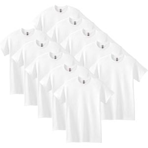 imageGildan Unisex Adult Heavy Cotton TShirt Style G5000 MultipackWhite 10pack