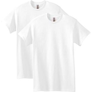 imageGildan Unisex Adult Heavy Cotton TShirt Style G5000 MultipackWhite 2pack