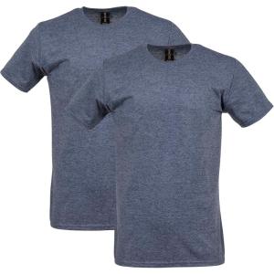 imageGildan Unisex Adult Softstyle Cotton TShirt Style G64000 MultipackDark Heather 2pack