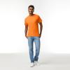 imageGildan Unisex Adult Ultra Cotton TShirt Style G2000 MultipackSafety Orange 10pack