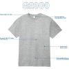 imageGildan Unisex Adult Ultra Cotton TShirt Style G2000 MultipackSport Grey 2pack