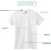imageGildan Unisex Adult Ultra Cotton TShirt Style G2000 MultipackWhite 36pack