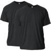 imageGildan Unisex Adult Ultra Cotton TShirt Style G2000 MultipackBlack 2pack