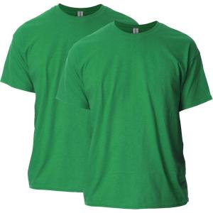 imageGildan Unisex Adult Ultra Cotton TShirt Style G2000 MultipackAntique Irish Green 2pack
