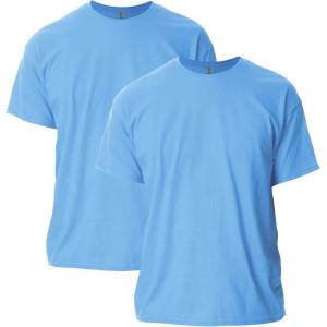 imageGildan Unisex Adult Ultra Cotton TShirt Style G2000 MultipackCarolina Blue 2pack