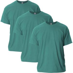 imageGildan Unisex Adult Ultra Cotton TShirt Style G2000 MultipackJade Dome 3pack