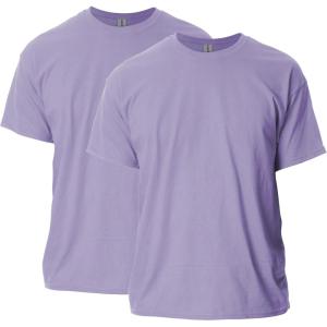 imageGildan Unisex Adult Ultra Cotton TShirt Style G2000 MultipackOrchid 2pack