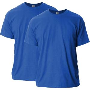imageGildan Unisex Adult Ultra Cotton TShirt Style G2000 MultipackRoyal 2pack