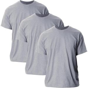 imageGildan Unisex Adult Ultra Cotton TShirt Style G2000 MultipackSport Grey 3pack