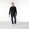 imageGildan Adult Heavy Cotton Long Sleeve TShirt Style G5400 2PackBlack
