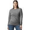 imageGildan Adult Heavy Cotton Long Sleeve TShirt Style G5400 2PackGraphite Heather