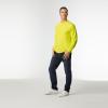 imageGildan Adult Heavy Cotton Long Sleeve TShirt Style G5400 2PackSafety Green