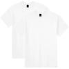 imageGildan Unisex Adult Dryblend TShirt Style G8000 MultipackWhite 2pack