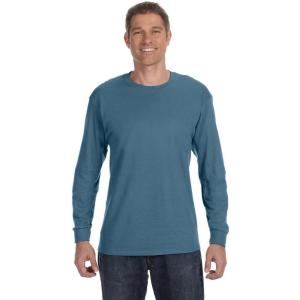 imageGildan Adult Heavy Cotton Long Sleeve TShirt Style G5400 2PackIndigo
