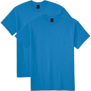 imageGildan Unisex Adult Dryblend TShirt Style G8000 MultipackSapphire 2pack