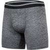 imageGildan Mens Performance Mens Driftknit Modern Underwear 2PackCaviar Htr Boxer Brief