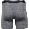 imageGildan Mens Performance Mens Driftknit Modern Underwear 2PackCaviar HtrGrey Violet Heather Trunk
