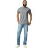 imageGildan Unisex Adult Softstyle CVC Short Sleeve TShirt Style G67000 MultipackPitch Black Mist 4pack