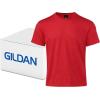 imageGildan Unisex Adult Softstyle CVC Short Sleeve TShirt Style G67000 MultipackRed Mist 36pack