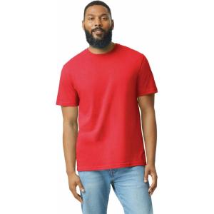 imageGildan Unisex Adult Softstyle CVC Short Sleeve TShirt Style G67000 MultipackRed Mist 36pack