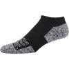 imageGildan Mens Active Strategic Cushion No Show Socks MultipairsBlackAcid 6pairs
