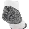 imageGildan Mens Active Strategic Cushion No Show Socks MultipairsWhiteGreyMerlot 6pairs