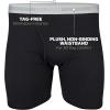 imageGildan Mens Underwear Boxer Briefs MultipackBlack 5pack  Classic Length