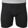 imageGildan Mens Underwear Boxer Briefs MultipackBlack 5pack  Classic Length