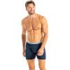 imageGildan Mens Underwear Boxer Briefs MultipackBlack 5pack  Classic Length