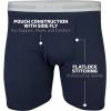 imageGildan Mens Underwear Boxer Briefs MultipackNavyHeather NavySport GreyDotNavy 5pack  Classic Length