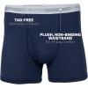 imageGildan Mens Underwear Boxer Briefs MultipackNavyHeather NavySport GreyDotNavy 5pack  Shorter Length