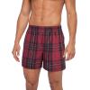 imageGildan Mens Underwear Boxers MultipackMixed RedGrey 5pack