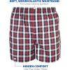 imageGildan Mens Underwear Boxers MultipackMixed RedGrey 5pack