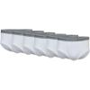 imageGildan Mens Brief Underwear MultipackWhite 6 Pack