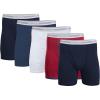 Navy/Heather Navy/Sport Grey/Dot/Navy (5-pack  Classic Length)
