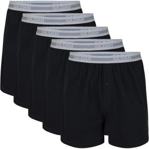imageGildan Mens Underwear Boxers MultipackBlack 5pack