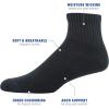 imageGildan Mens Active Cotton Ankle Socks 10PairsBlack