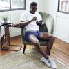 imageGildan Mens Active Cotton Ankle Socks 10PairsWhite