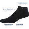 imageGildan Mens Active Cotton Low Cut Socks 10PairsBlack