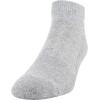 imageGildan Mens Active Cotton Low Cut Socks 10PairsGrey Heather