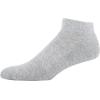 imageGildan Mens Active Cotton Low Cut Socks 10PairsGrey Heather
