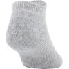 imageGildan Mens Active Cotton No Show Socks 10PairsGrey Heather