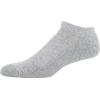 imageGildan Mens Active Cotton No Show Socks 10PairsGrey Heather